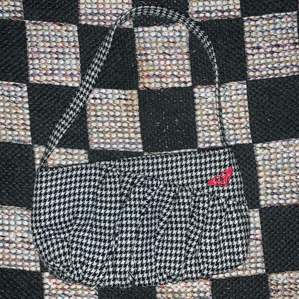Roxy Houndstooth Purse